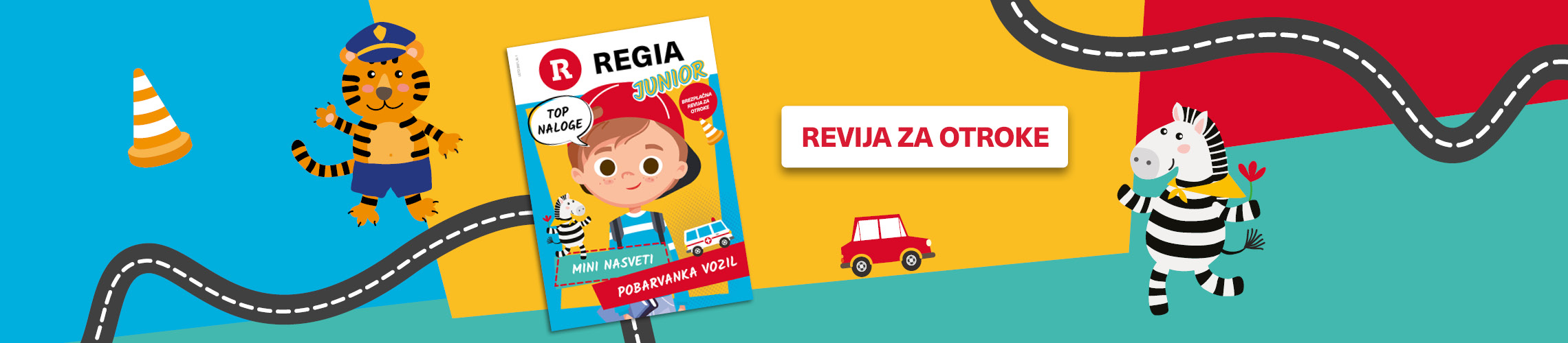 Brezplačna revija za otroke Regia Junior